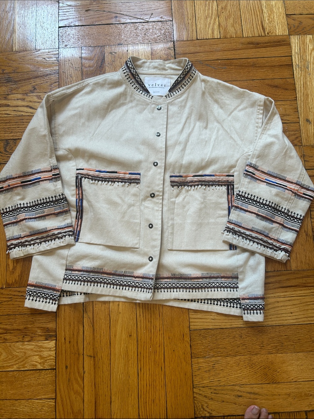 Velvet by Graham & Boho Utility Jacket